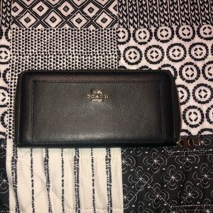 Black Coach Wallet